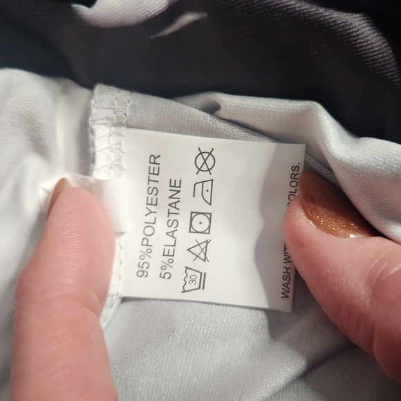 Black & White Tie dye Cami Romper - Picture 8 of 8